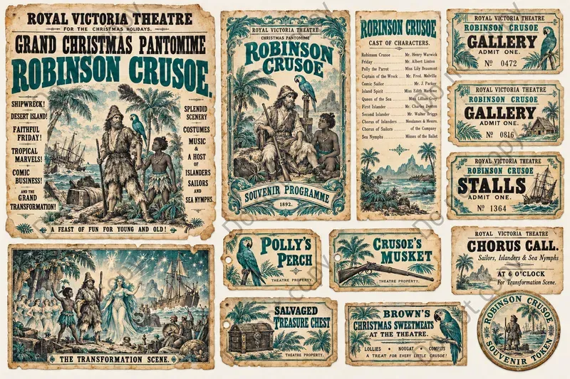 Christmas Pantomime Ephemera