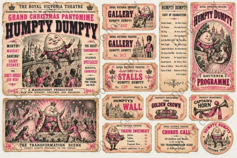 Christmas Pantomime Ephemera