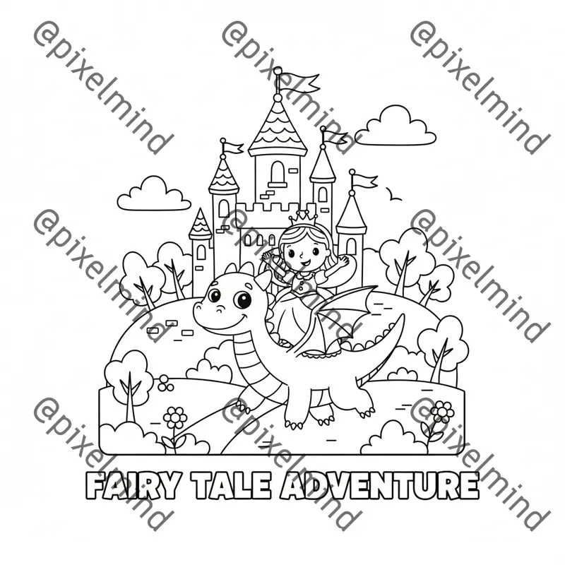 Fun Magical Coloring Pages