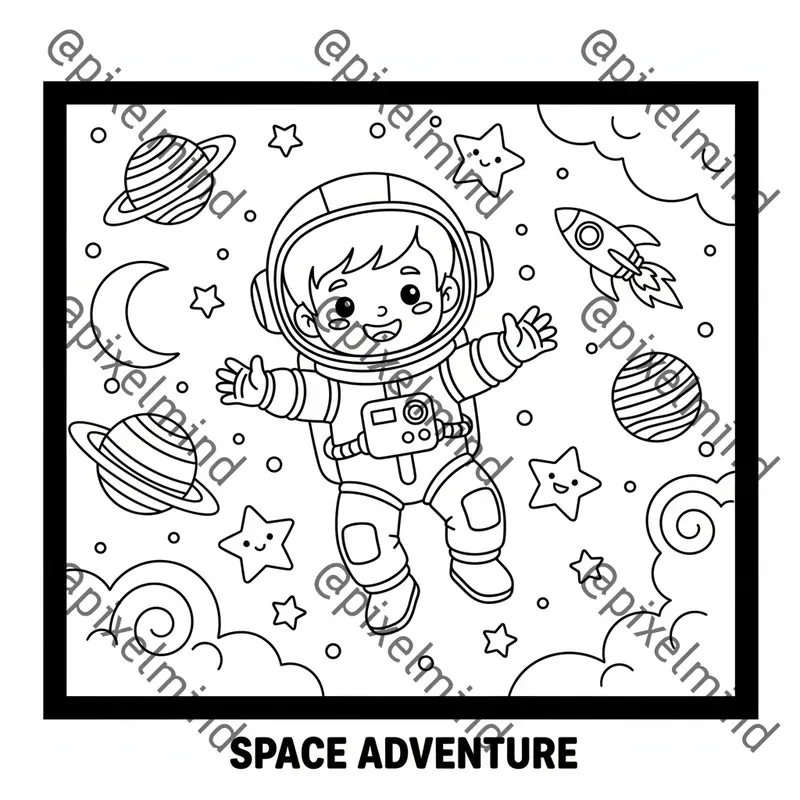 Fun Magical Coloring Pages