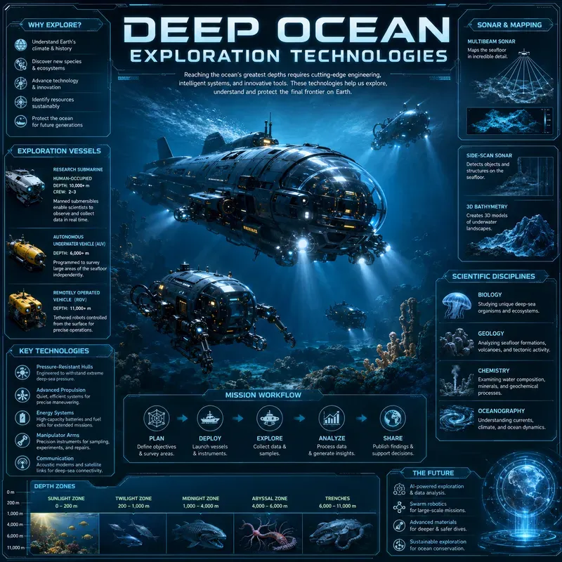Futuristic Science Infographic Posters