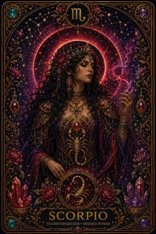 Celestial Zodiac Oracle Tarot Cards