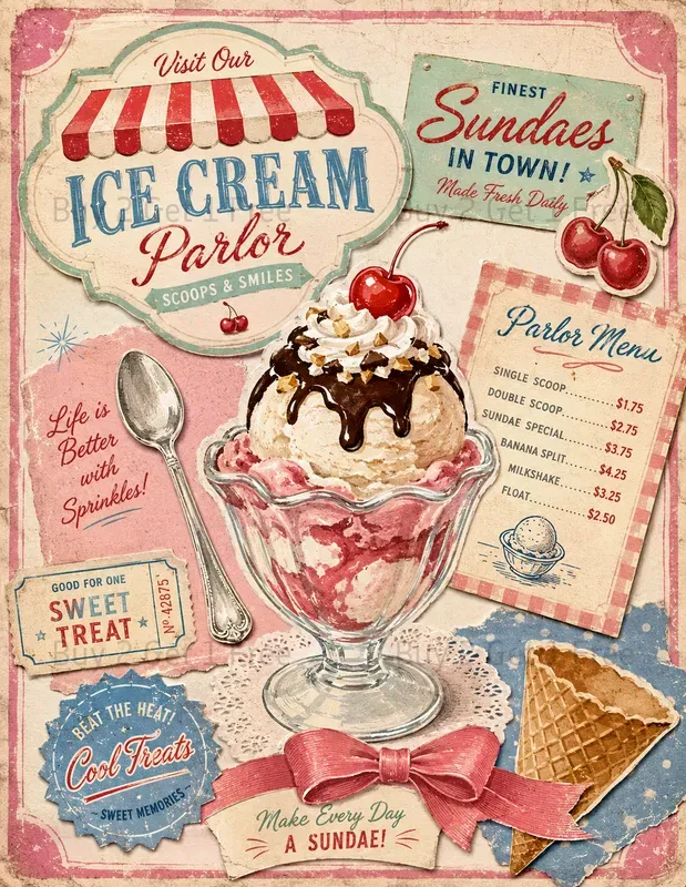 Western Food Ephemera Pages