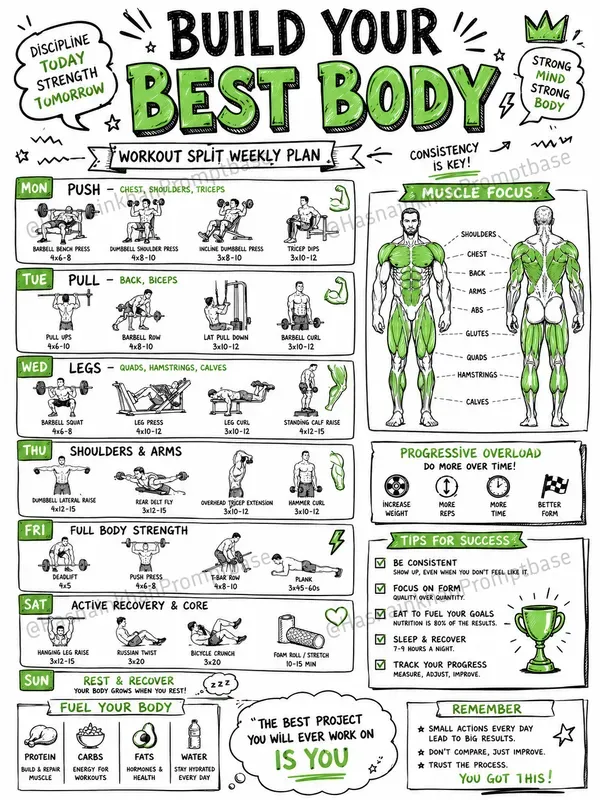 Ultimate Fitness Wellness Sketchnotes