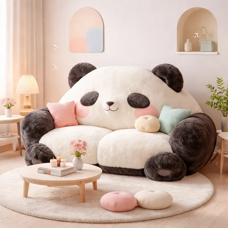 Whimsical Animal Furniture Art Style