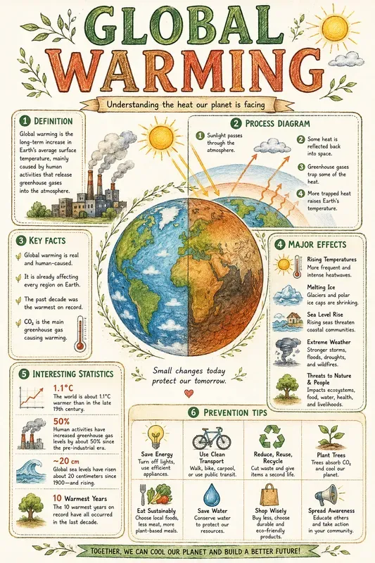 Vintage Educational Infographic Art