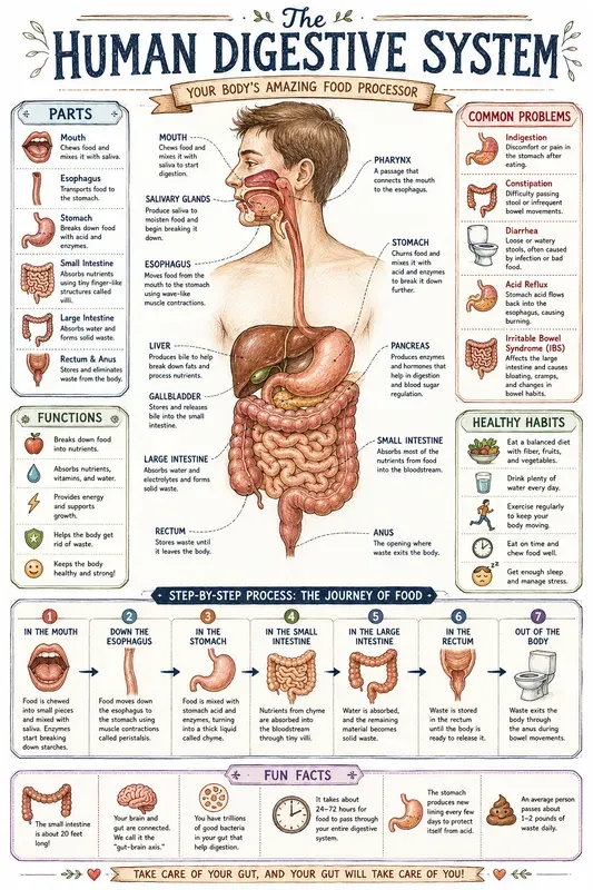 Vintage Educational Infographic Art