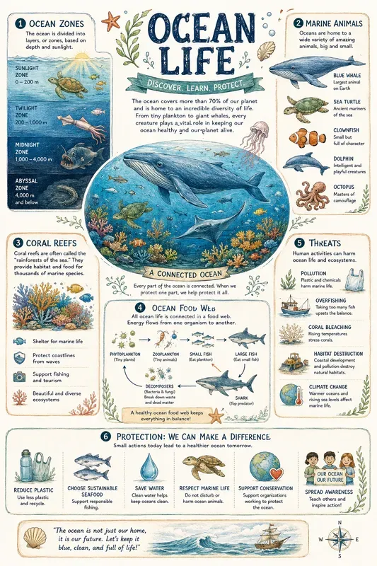 Vintage Educational Infographic Art