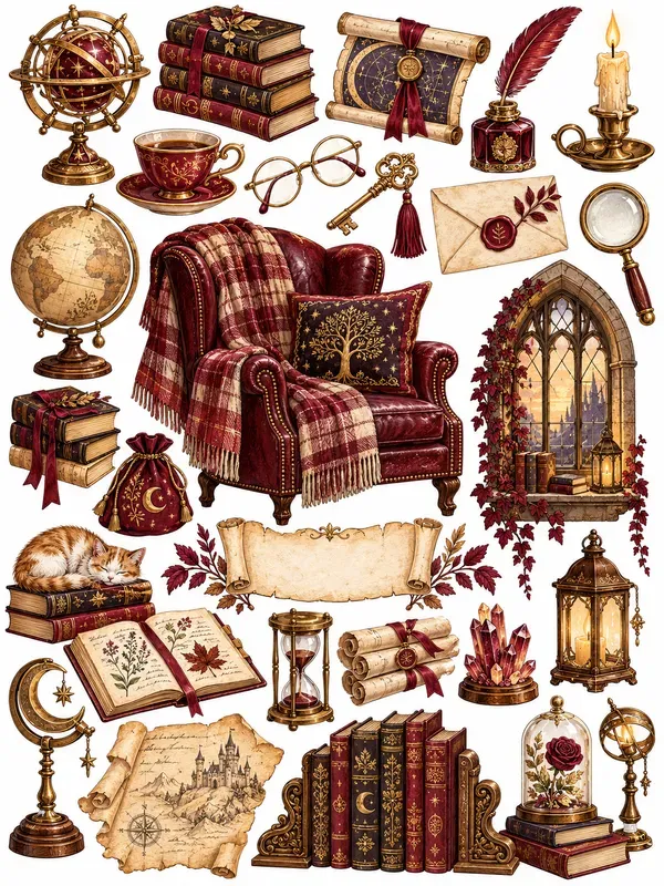 Cozy Lifestyle Adventure Sticker Sets