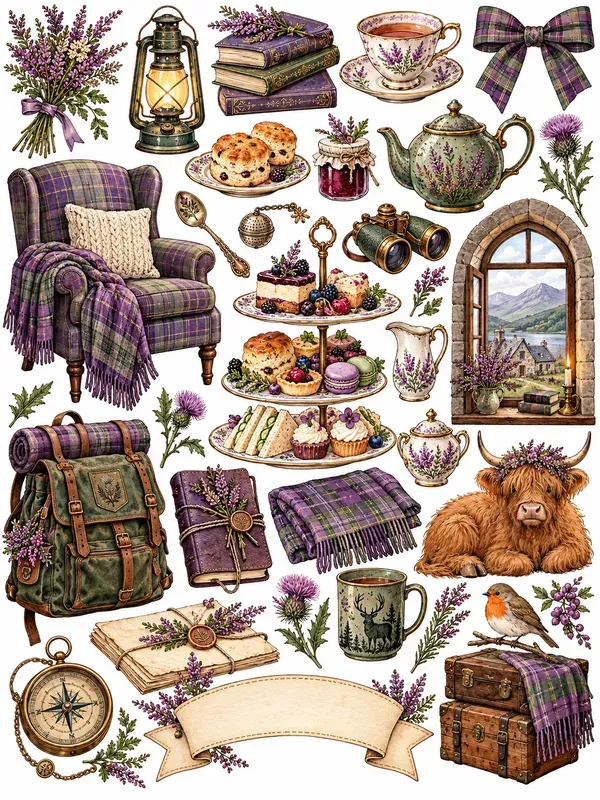 Cozy Lifestyle Adventure Sticker Sets