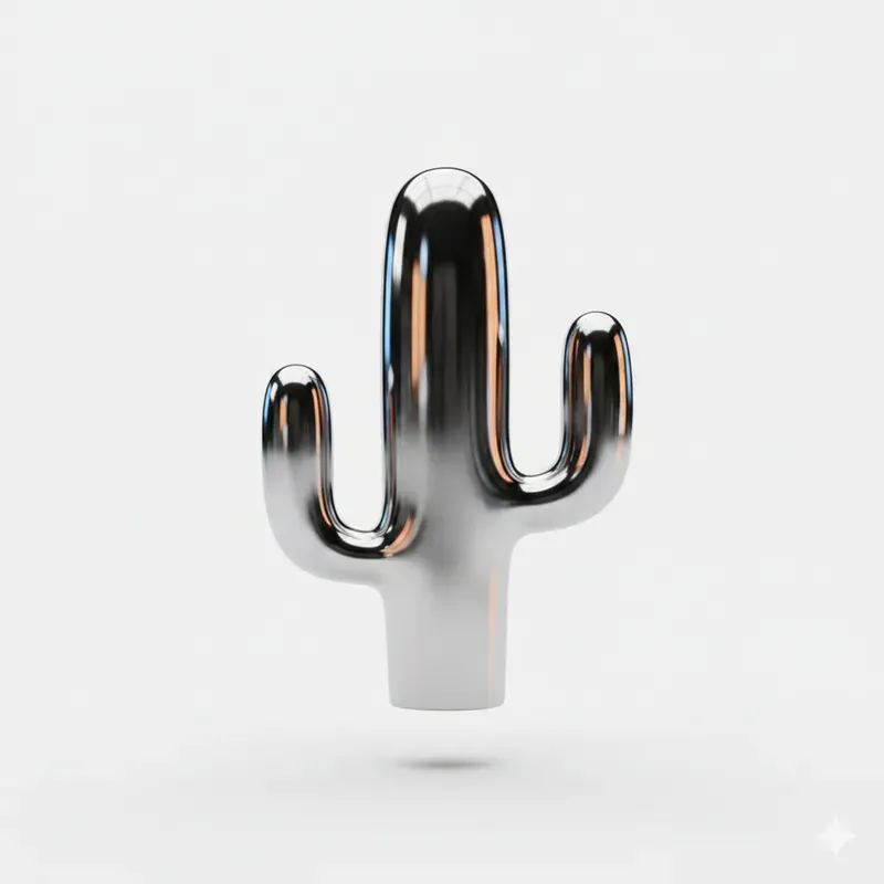 Ultrareflective Liquid Chrome Icons