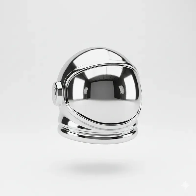 Ultrareflective Liquid Chrome Icons