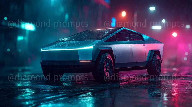 Neon Supercar Street Photography