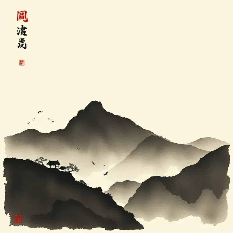 Chinese Ink Illustrations