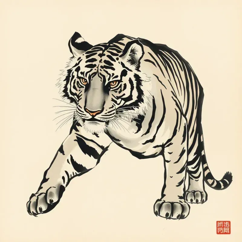 Chinese Ink Illustrations