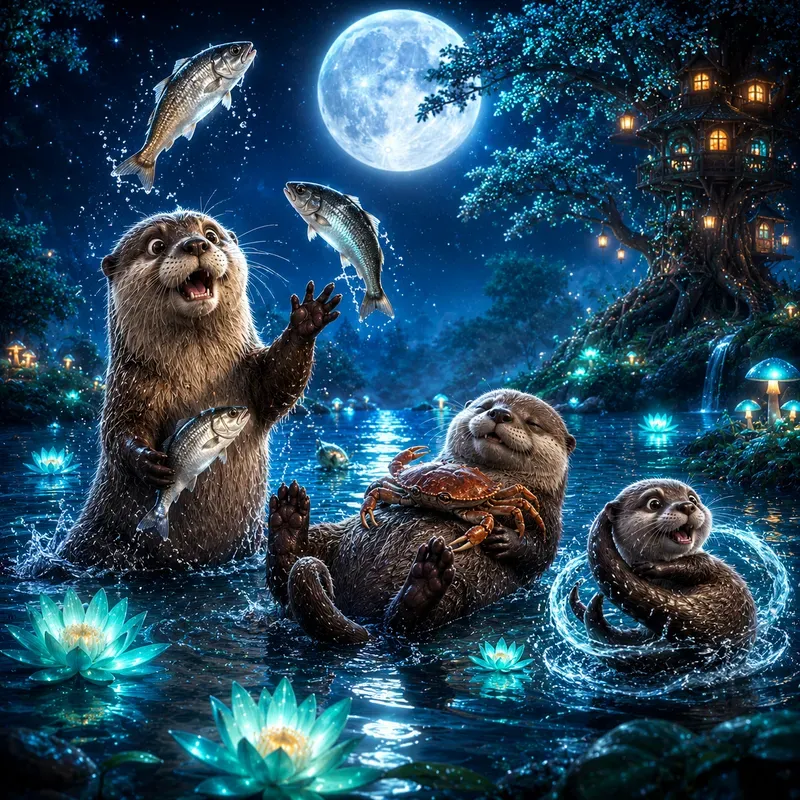 Silly Night Creatures