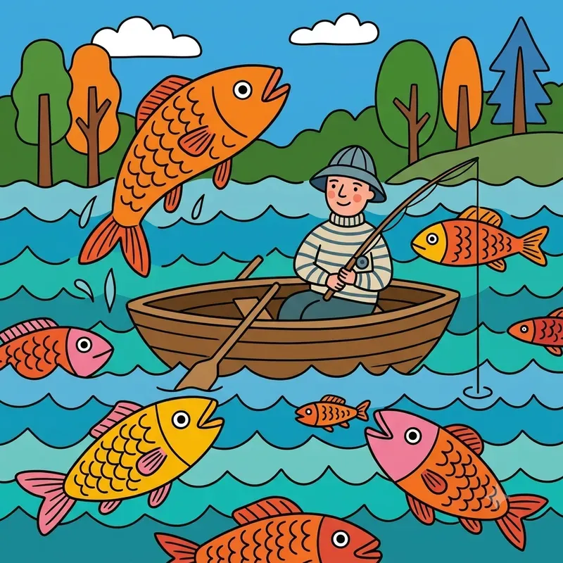 Art Template Naive Art Style