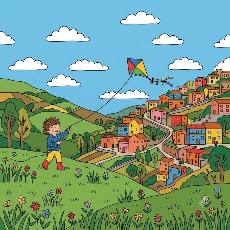 Art Template Naive Art Style