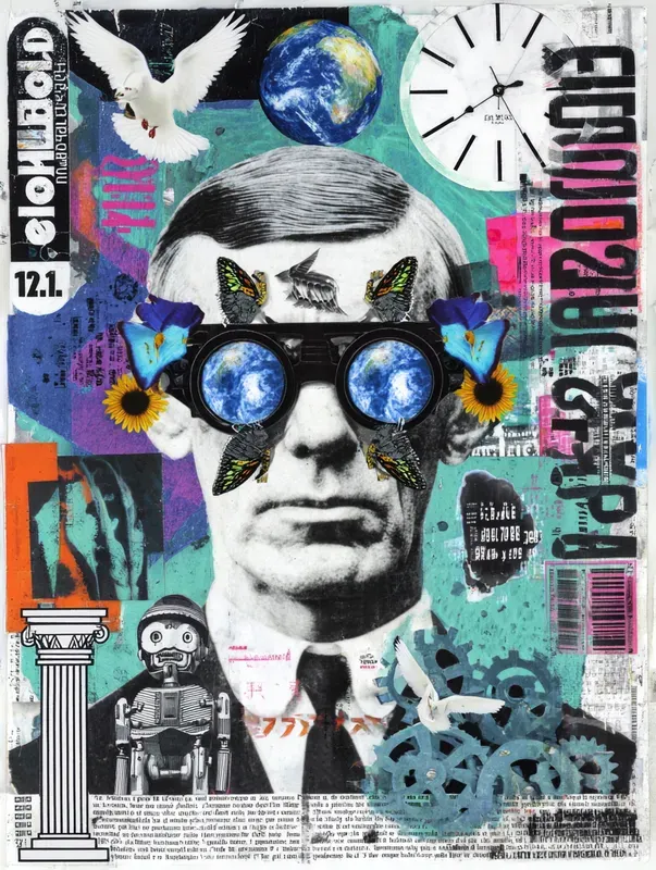 Dadaism Surrealist Collage Art