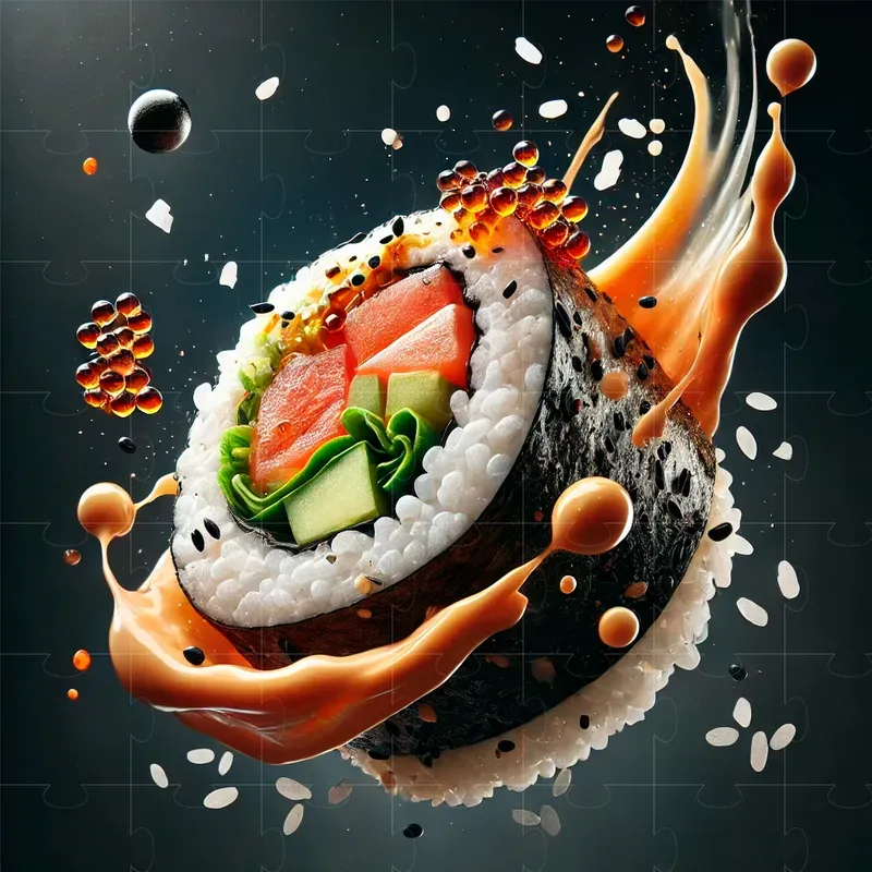Hyperrealistic Flying Food Shots