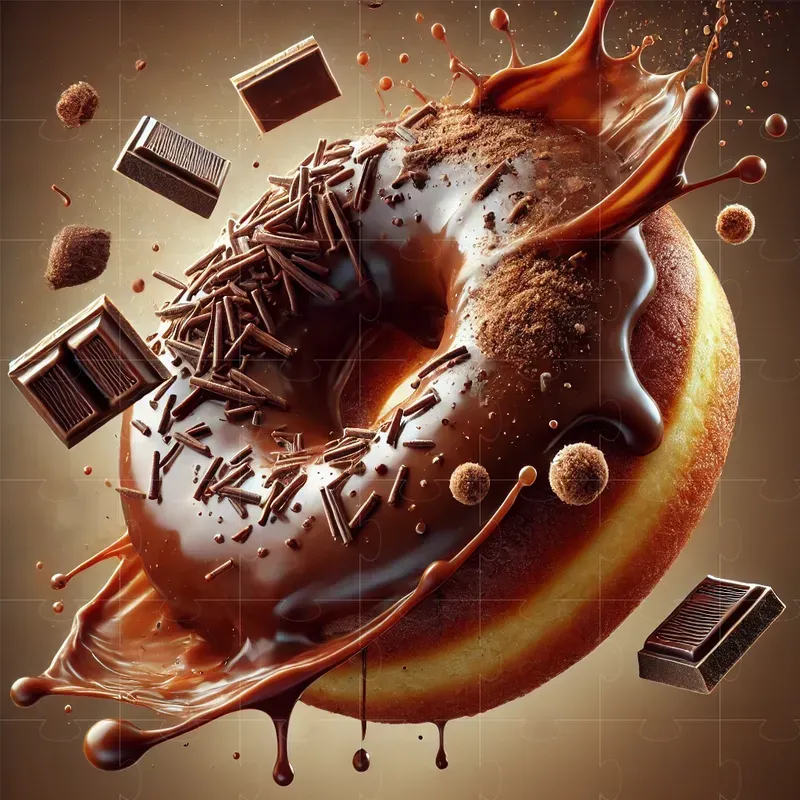 Hyperrealistic Flying Food Shots