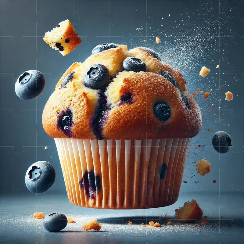 Hyperrealistic Flying Food Shots