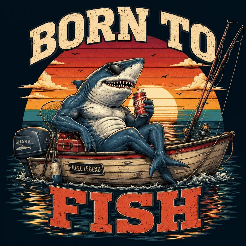 Retro Fishing Art Bundles