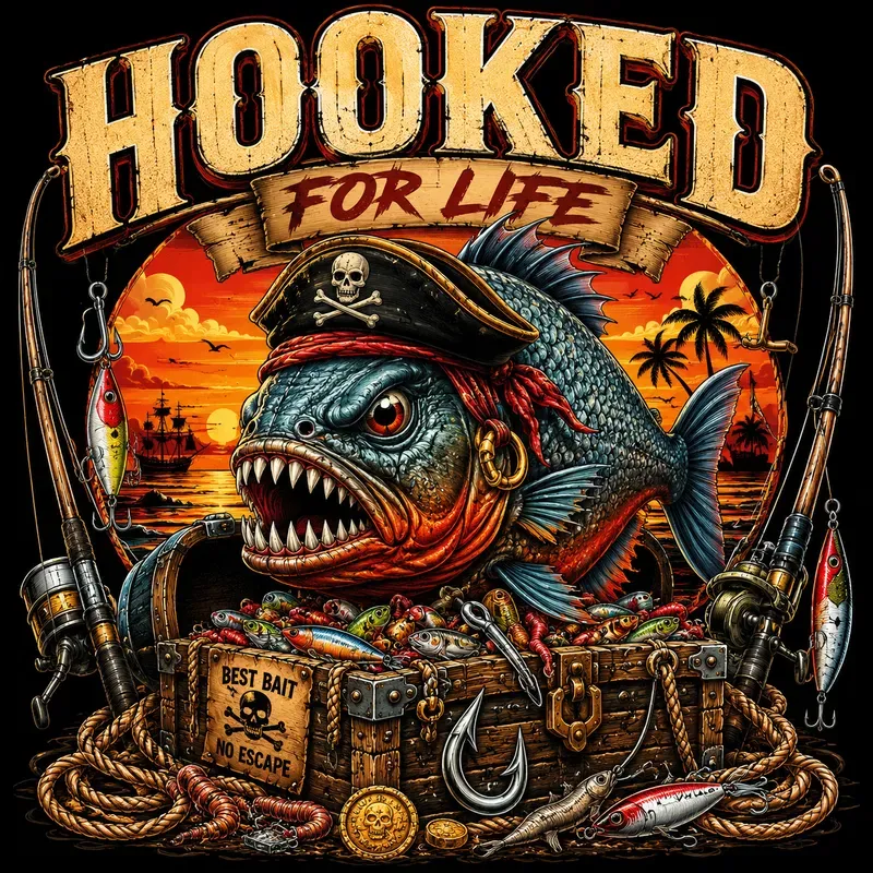 Retro Fishing Art Bundles