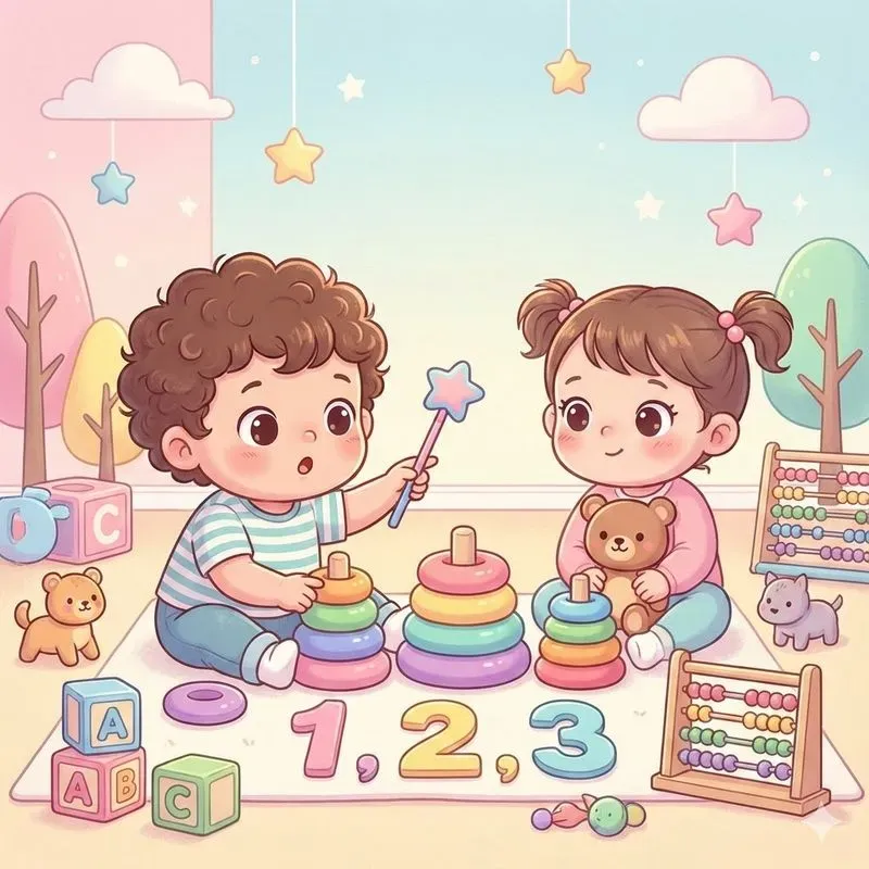 Cute Pastel Kids Educational Content