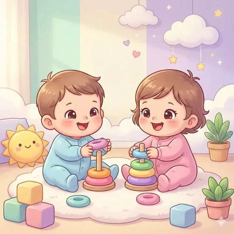 Cute Pastel Kids Educational Content