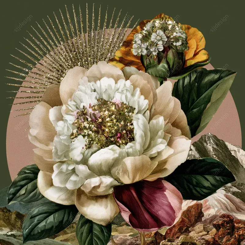 Victorian Garden Collages