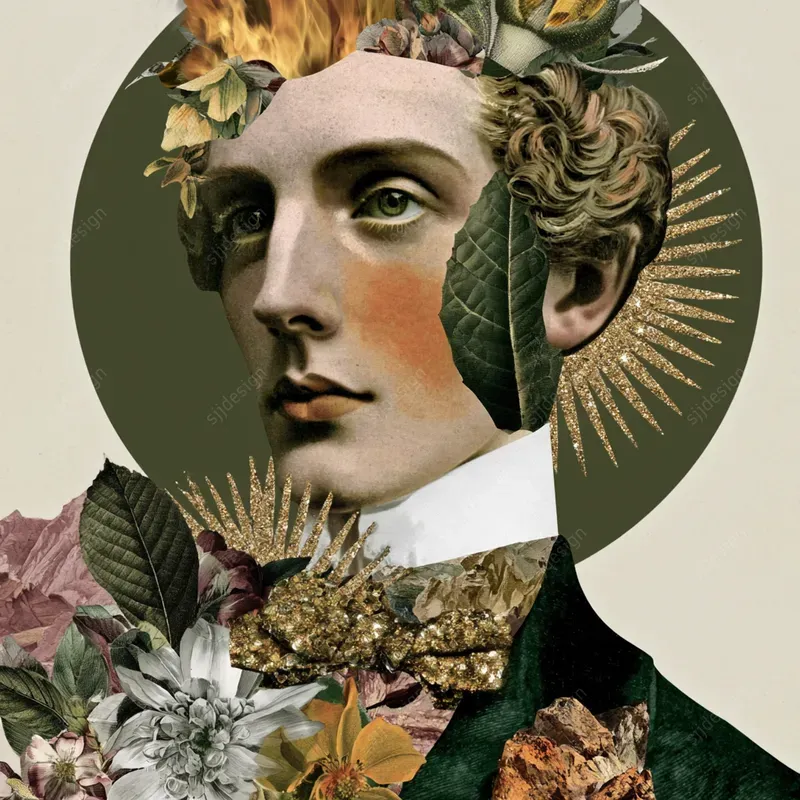 Victorian Garden Collages