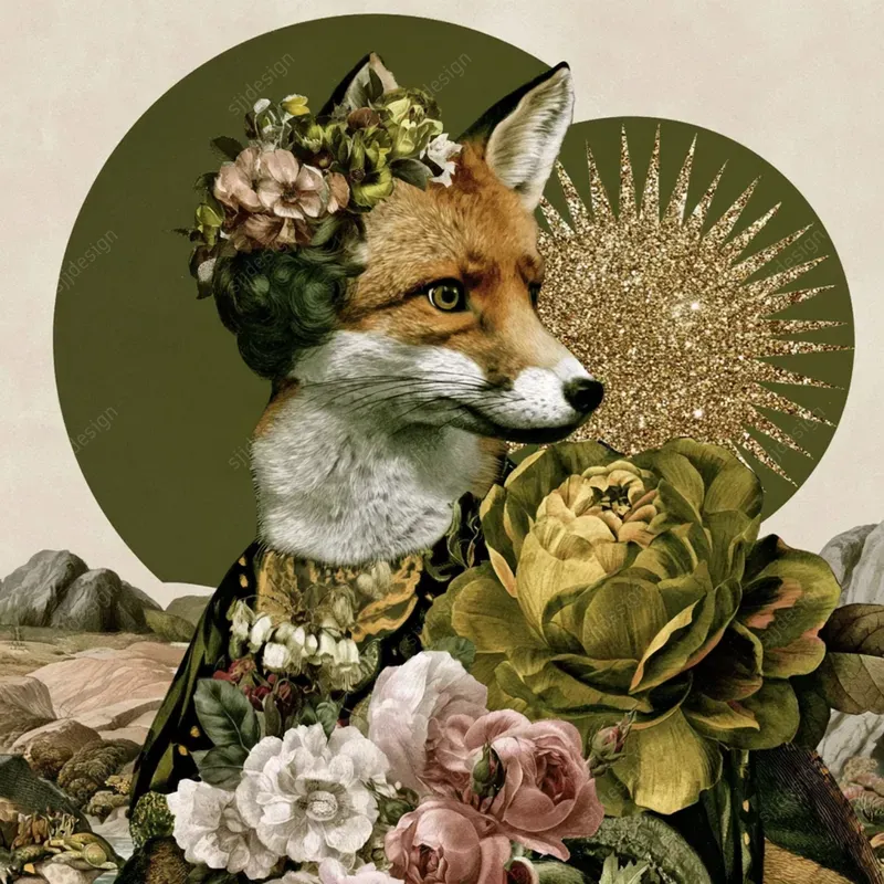 Victorian Garden Collages