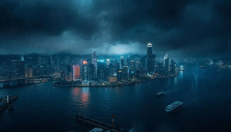 Cinematic Rain City Nights