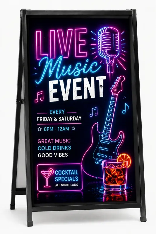 Bar Promotion Standee Generator