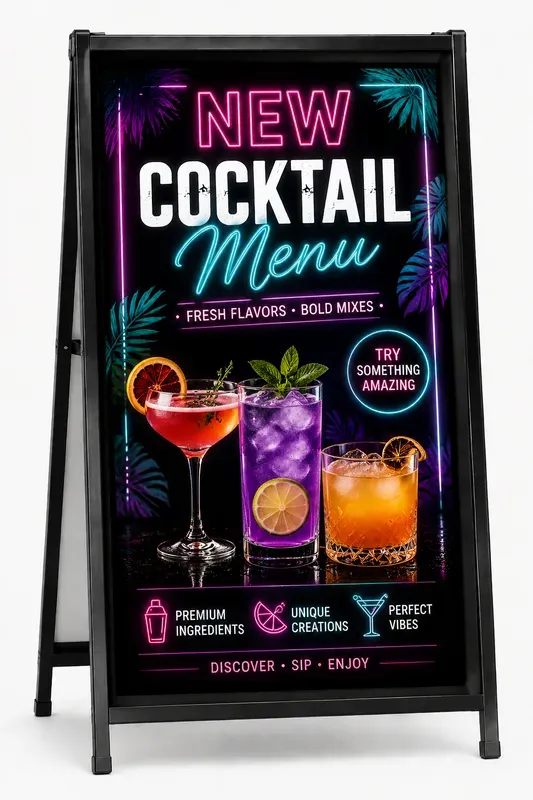Bar Promotion Standee Generator