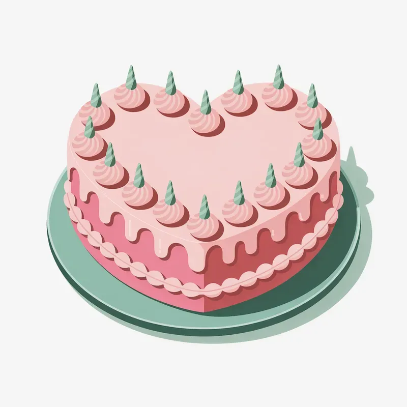 Cute Pink Christmas Cakes