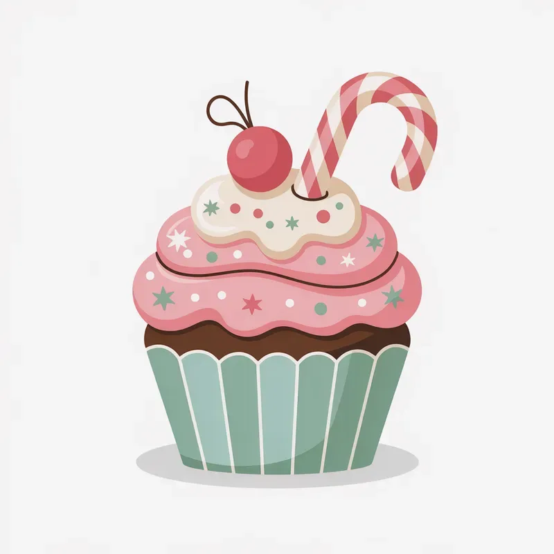 Cute Pink Christmas Cakes