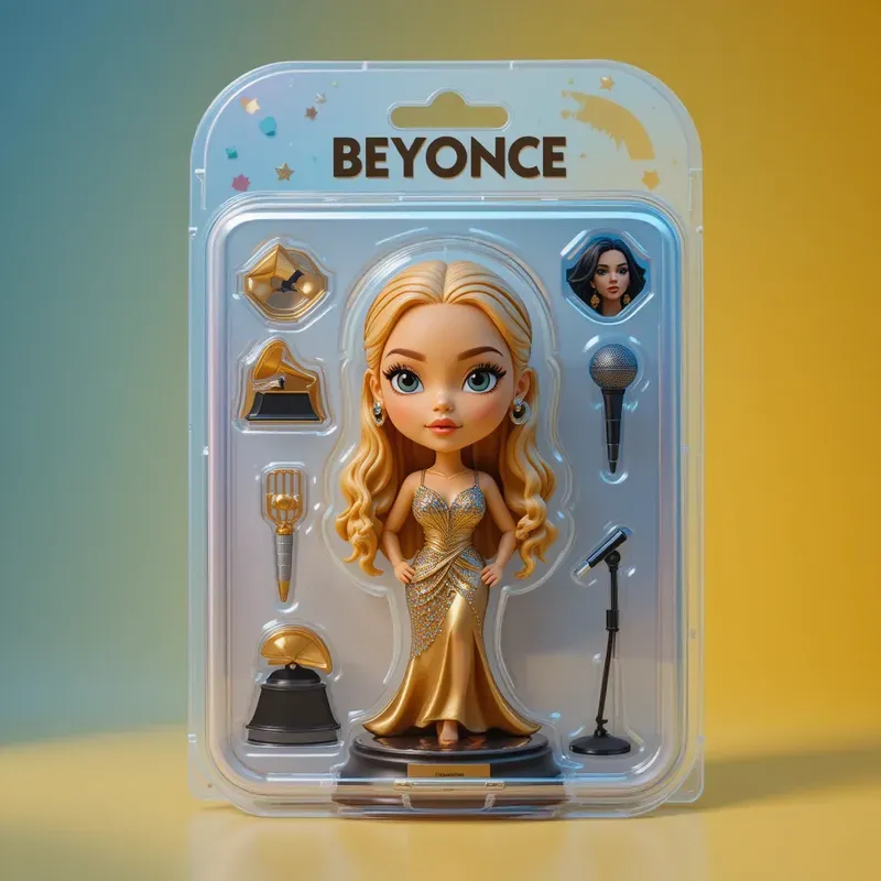 Cartoon Toy Figurine Character Cards