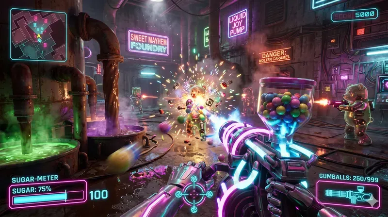 Arcade Shooter Game Screenshots Gameplay