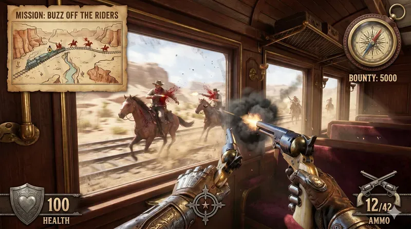 Arcade Shooter Game Screenshots Gameplay