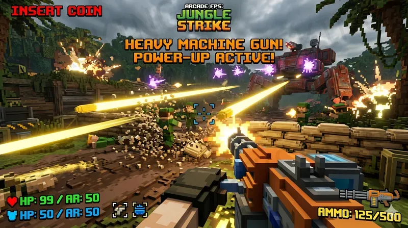 Arcade Shooter Game Screenshots Gameplay