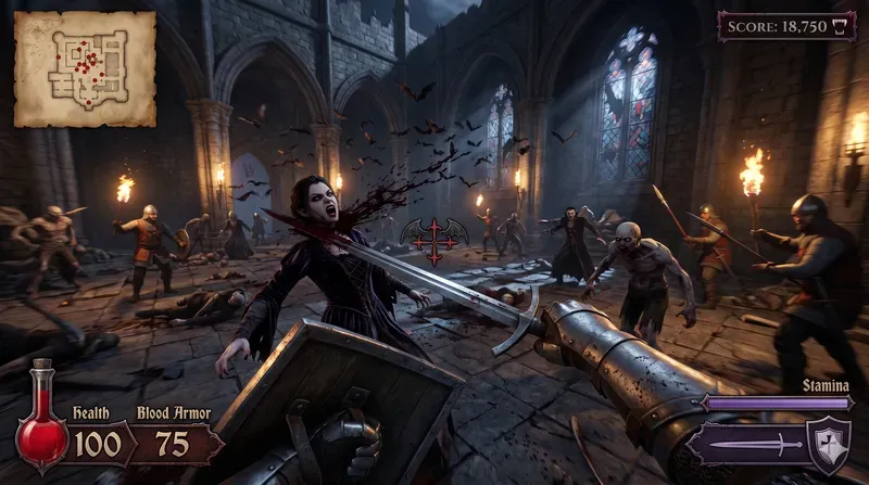 Arcade Shooter Game Screenshots Gameplay