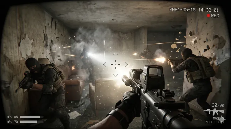 Arcade Shooter Game Screenshots Gameplay