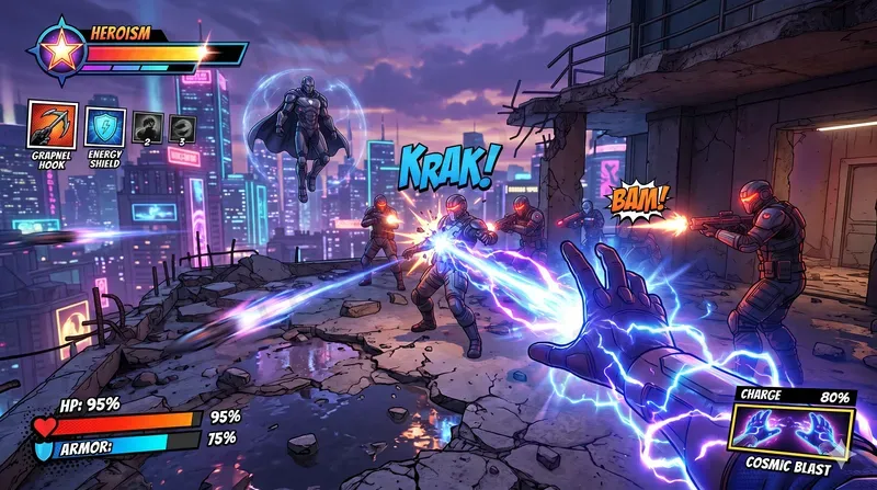 Arcade Shooter Game Screenshots Gameplay