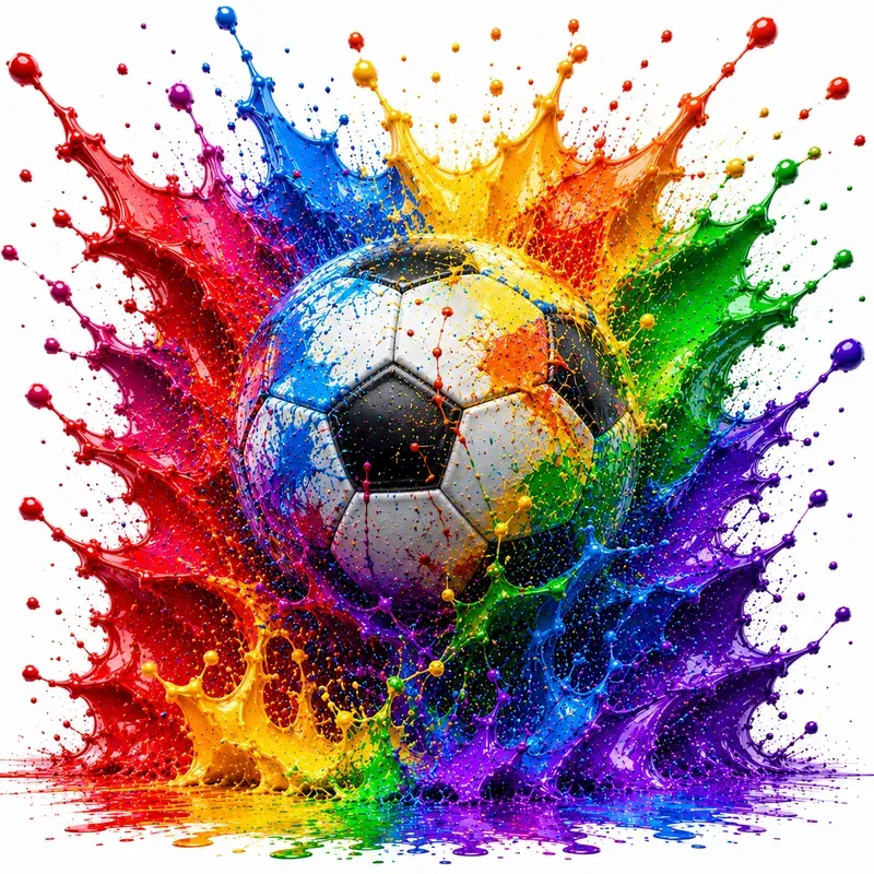Epic Rainbow Splash Artworks