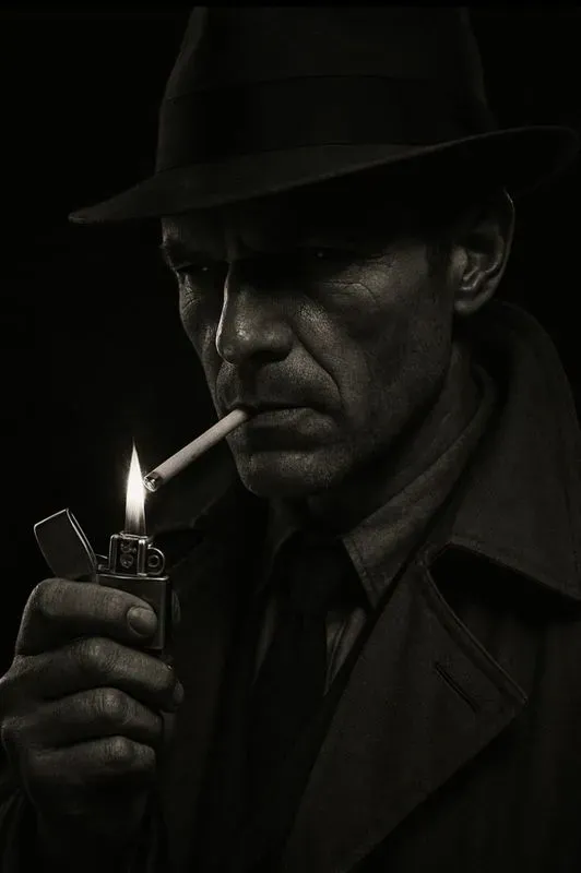 Cinematic Portrait Films Noir Style