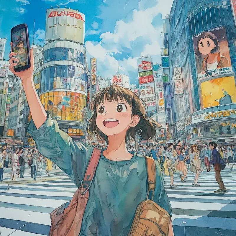 Studio Ghibli 90s Anime Style