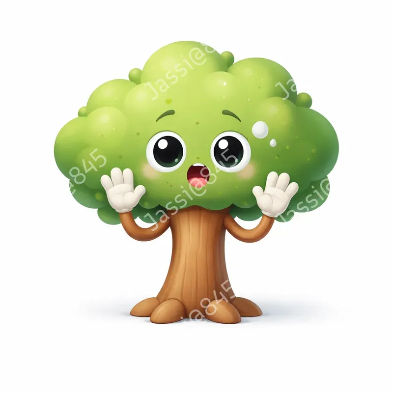 Epic 3D Cartoon Clipart With Expressions