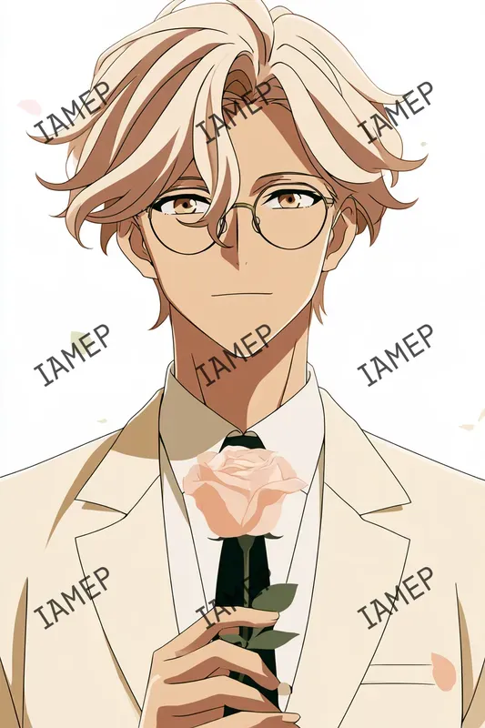 Warm Editorial Anime Portraits